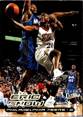 1999 Ultra Eric Snow #18