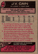1977 Topps J.V. Cain