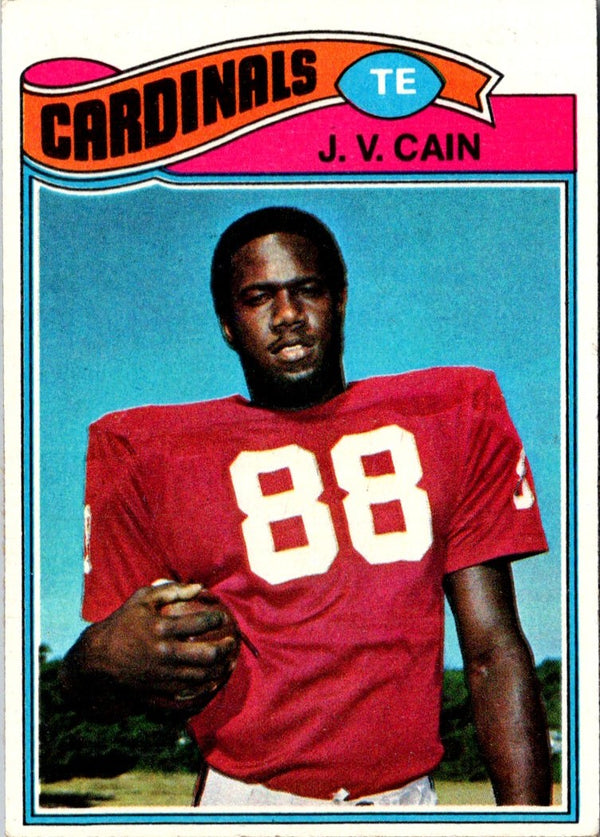 1977 Topps J.V. Cain #504 Rookie NR-MT