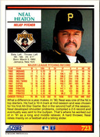 1992 Score Neal Heaton #723