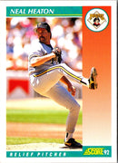 1992 Score Neal Heaton