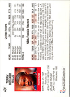 1991 Hoops Terry Mills #401 Rookie