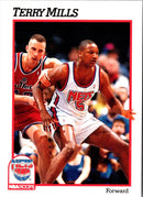 1991 Hoops Terry Mills