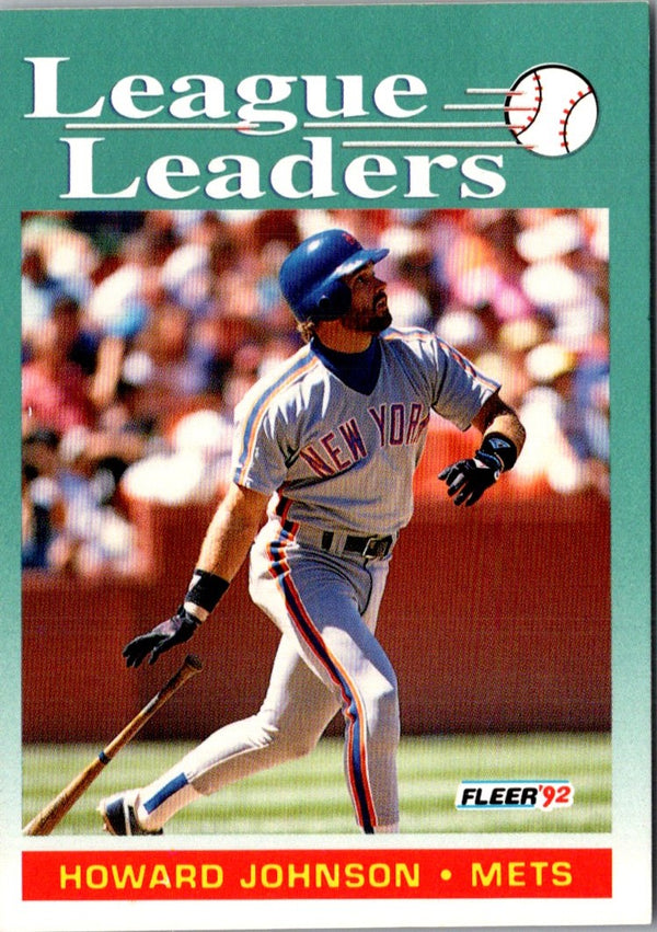 1992 Fleer Howard Johnson #689