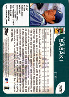 2001 Topps Kazuhiro Sasaki #720