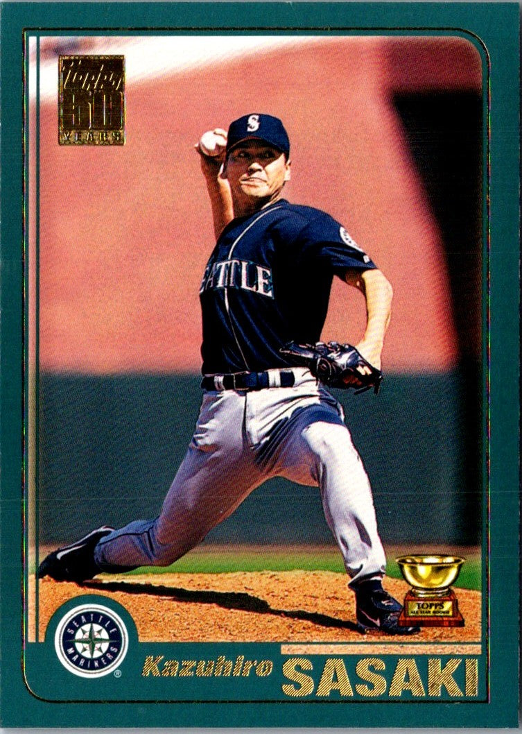 2001 Topps Kazuhiro Sasaki