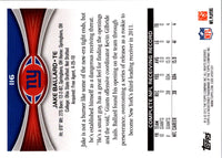 2012 Topps Jake Ballard #116