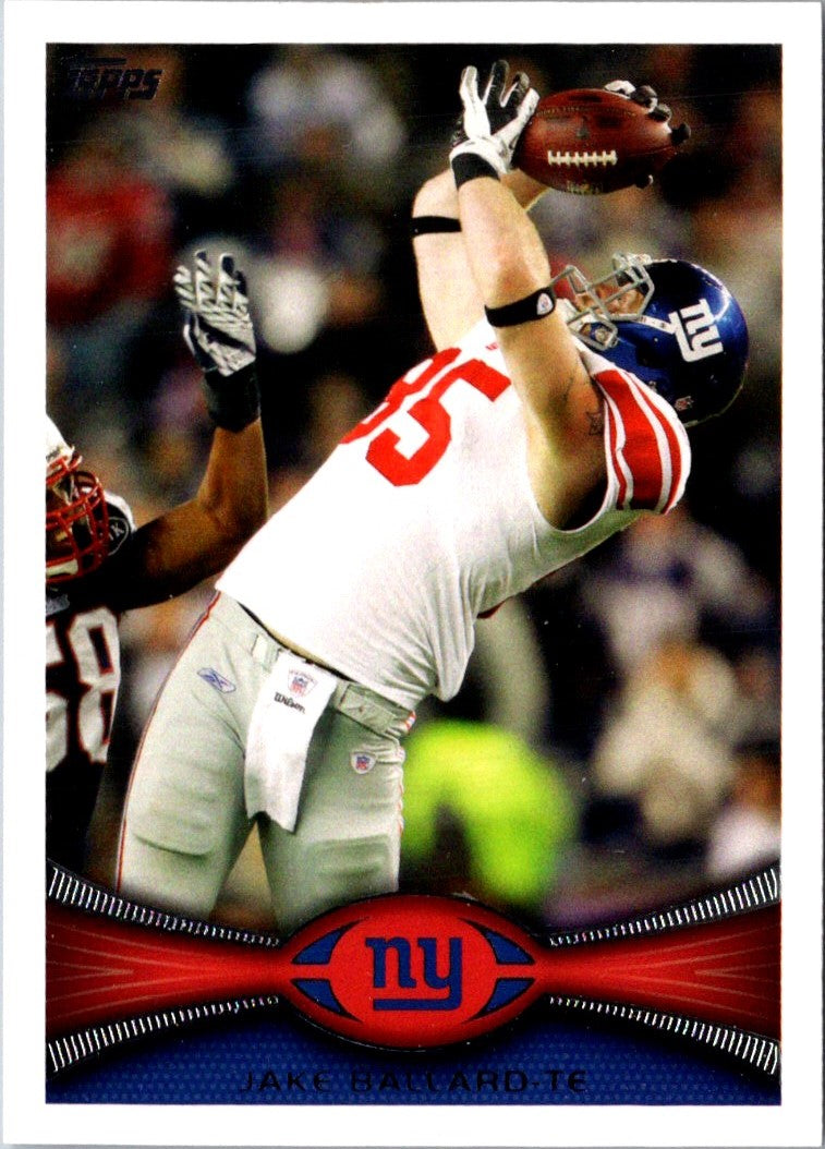 2012 Topps Jake Ballard