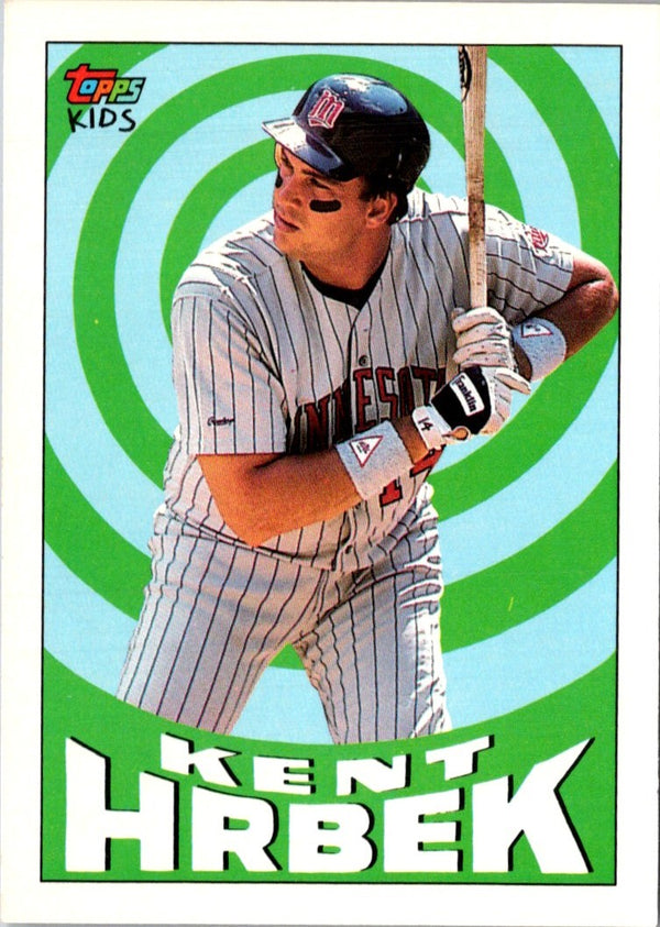 1992 Topps Kids Kent Hrbek #111