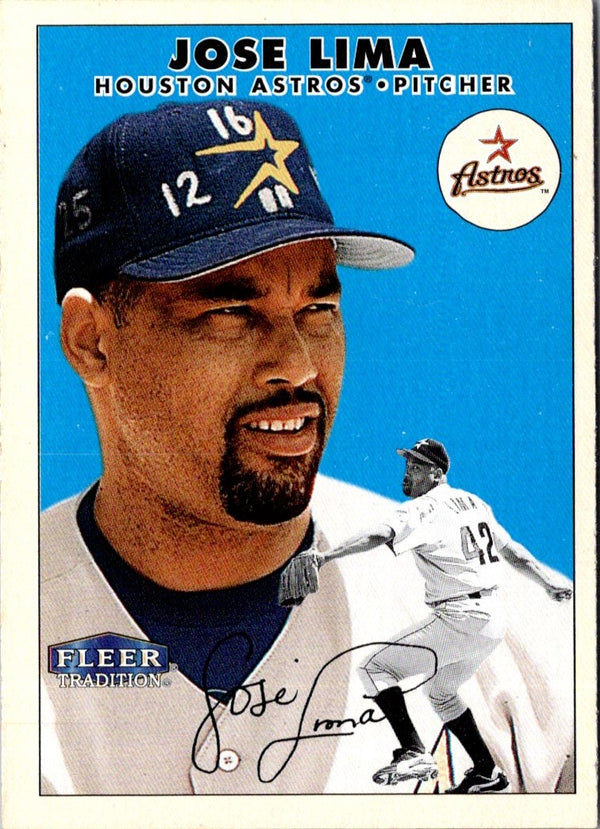 2000 Fleer Tradition Jose Lima #132