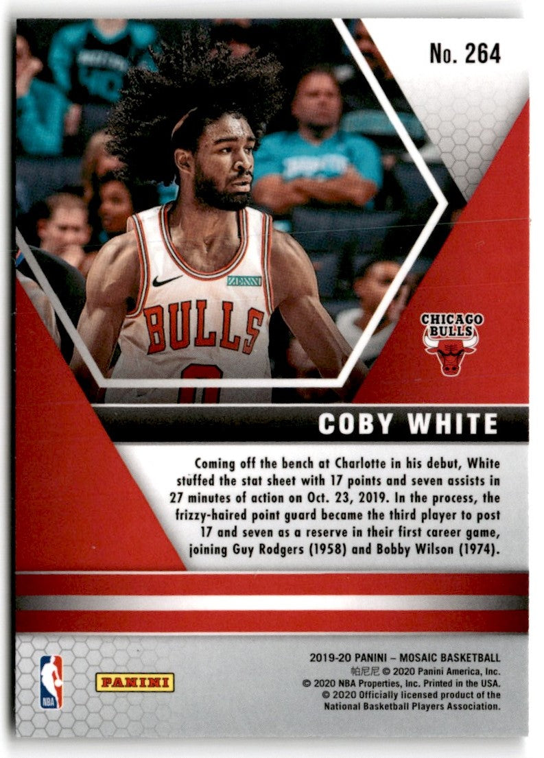 2019 Panini Mosaic Coby White