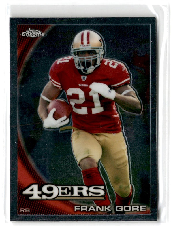 2010 Topps Chrome Frank Gore #C169