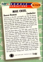 1992 Fleer Rookie Sensations Mike Croel #10