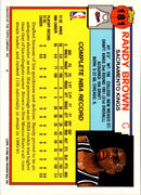 1992 Topps Gold Randy Brown