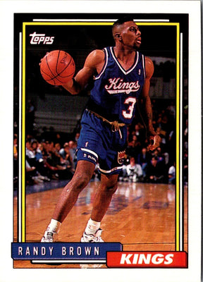 1992 Topps Gold Randy Brown #181