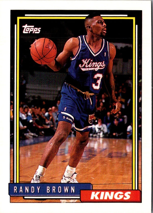 1992 Topps Gold Randy Brown #181