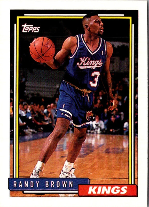 1992 Topps Gold Randy Brown #181