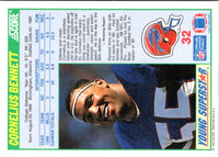 1990 Score Young Superstars Cornelius Bennett #32