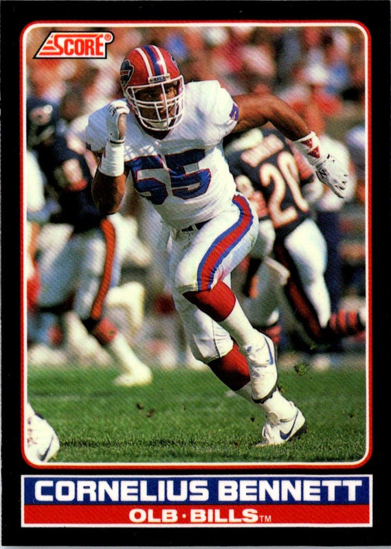 1990 Score Young Superstars Cornelius Bennett #32