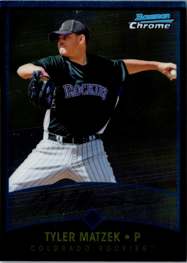 2011 Bowman Chrome Tyler Matzek #BCT9