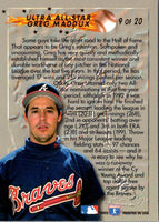 1993 Ultra All-Stars Greg Maddux #9