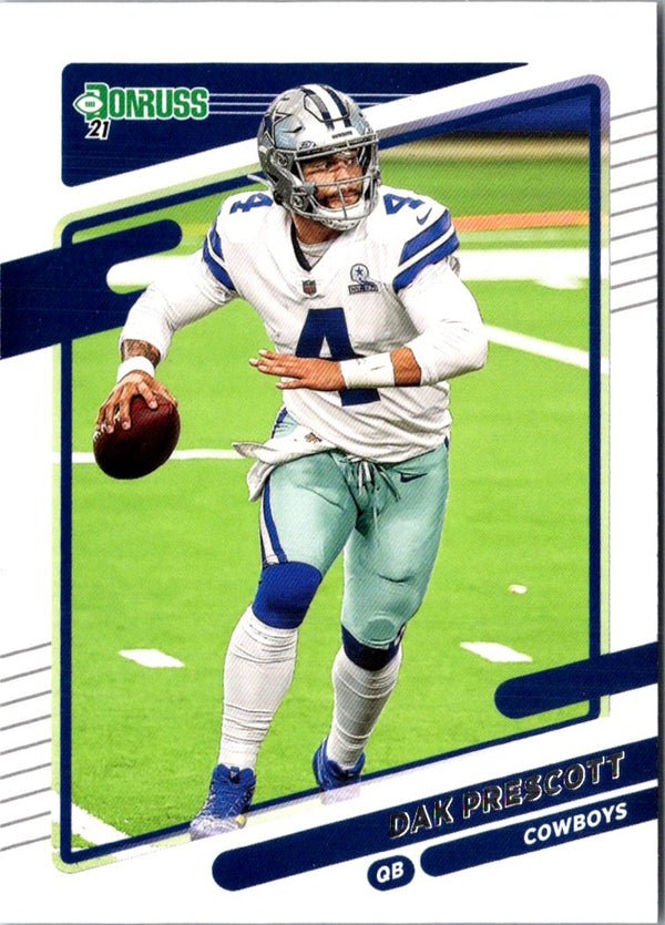 2021 Donruss Press Proof Blue Dak Prescott #187