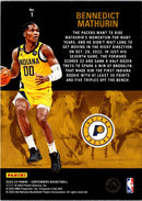 2022 Panini Contenders Rookie Stallions Bennedict Mathurin