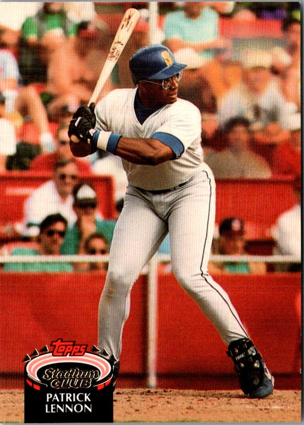 1992 Stadium Club Patrick Lennon #679