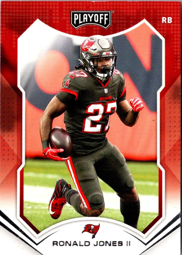 2021 Panini Playoff Red Zone Ronald Jones II #173