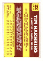 1991 Topps Rookies Tim Naehring #22