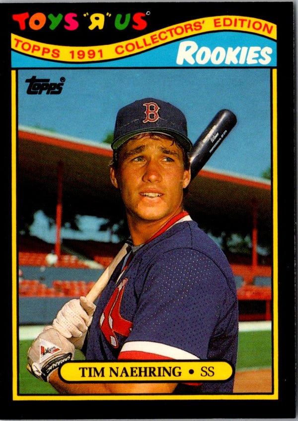 1991 Topps Rookies Tim Naehring #22