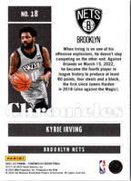 2021 Panini Chronicles Kyrie Irving #18