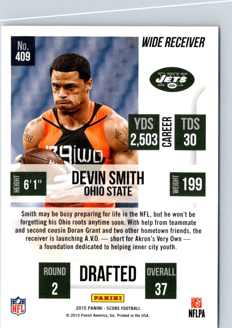 2015 Score Scorecard Devin Smith