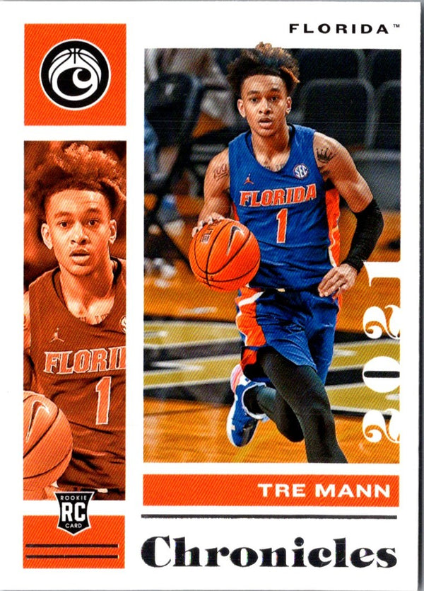 2021 Panini Chronicles Draft Picks Orange Tre Mann #21