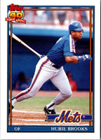 1991 Topps Traded Hubie Brooks #14T