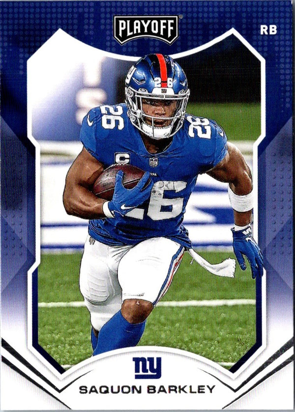 2021 Panini Playoff Saquon Barkley #111