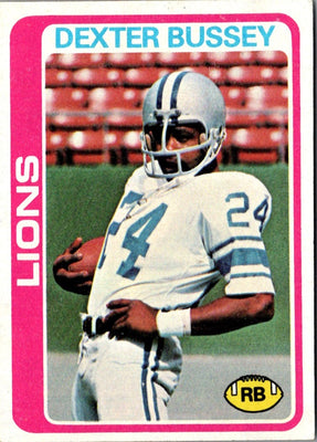 1978 Topps Dexter Bussey #427