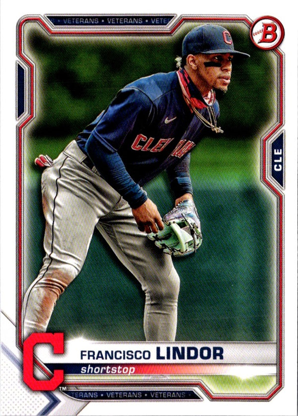 2021 Bowman Francisco Lindor #30