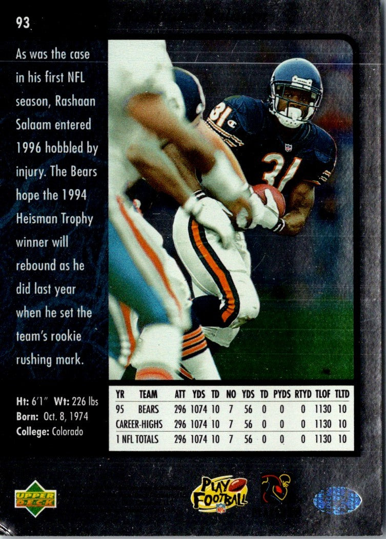 1996 SP Rashaan Salaam