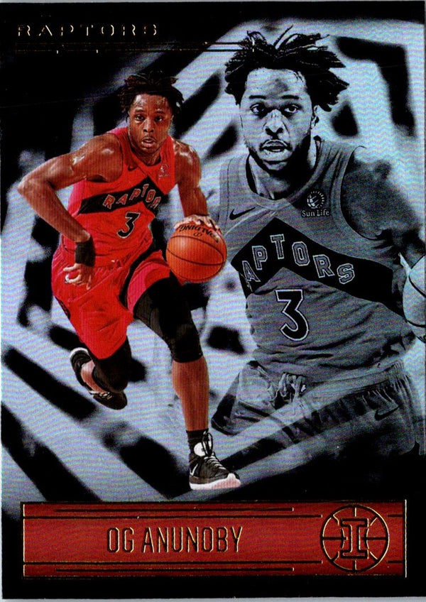 2020 Panini Illusions Asia Red OG Anunoby #74