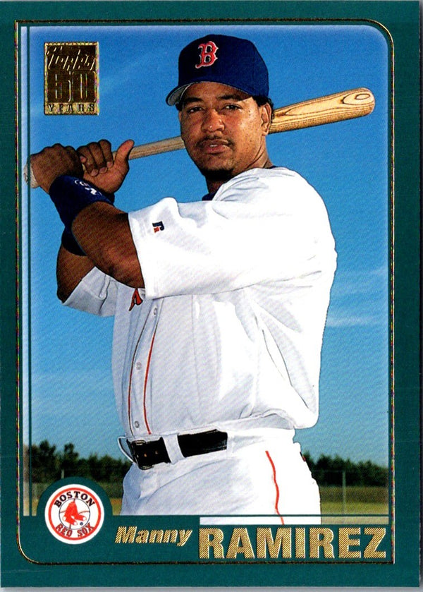 2001 Topps Limited Manny Ramirez #596