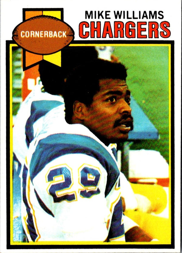 1979 Topps Cream Colored Back Mike Williams #459