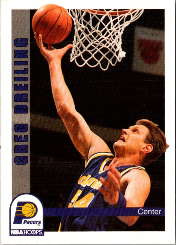 1992 Hoops Greg Dreiling #395