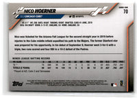 2020 Topps Nico Hoerner #70