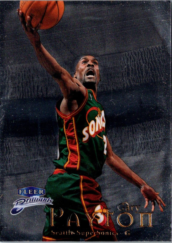 1998 Fleer Brilliants Gary Payton #9