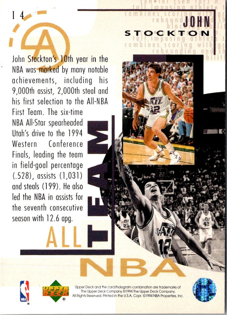 1994 Upper Deck John Stockton