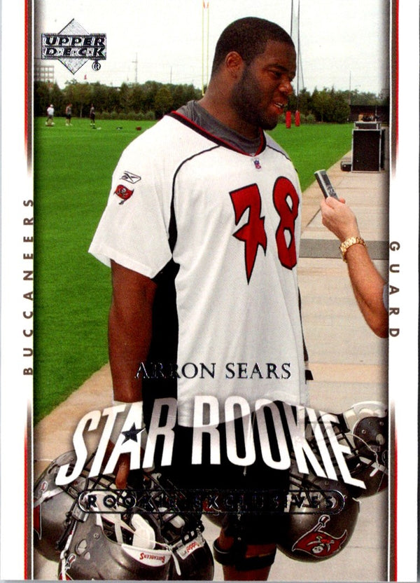 2007 Upper Deck Arron Sears #267 Rookie