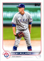 2022 Topps Update Kolby Allard #US122