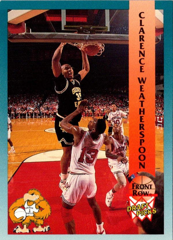 1992 Front Row Draft Picks Gold Clarence Weatherspoon #71