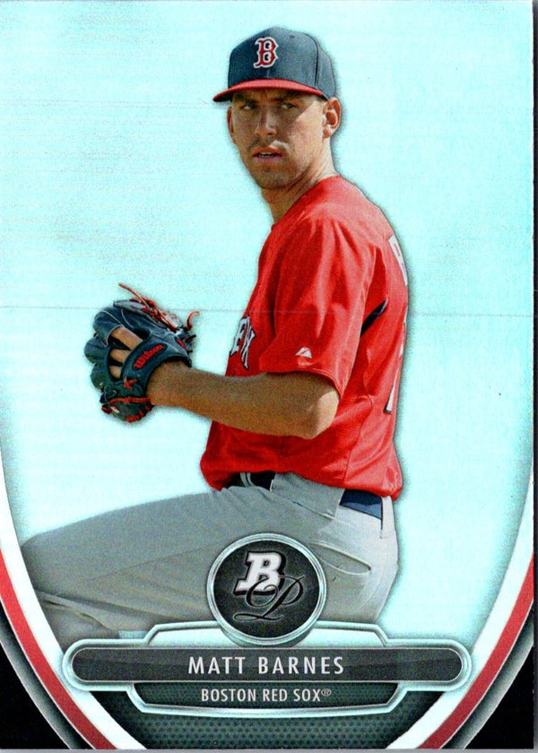 2013 Bowman Platinum Chrome Prospects Refractors Matt Barnes #BPCP29